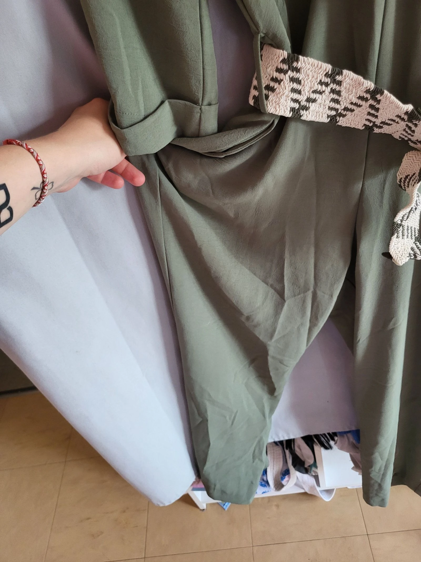 Groene jumpsuit zara – photo 2